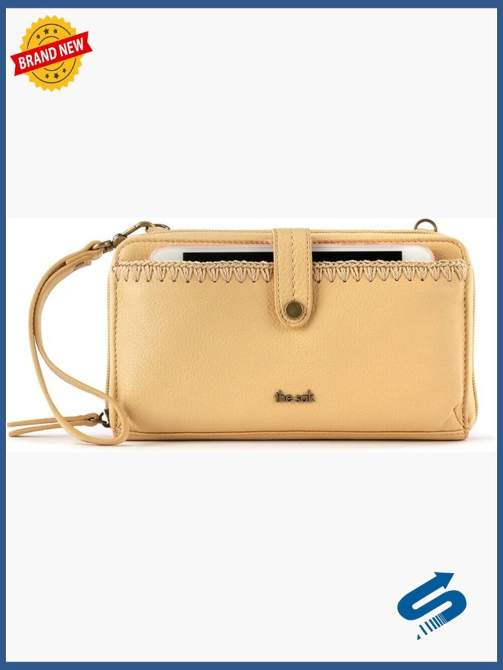 Smartphone Crossbody Purse - Small Convertible Wristlet & Wallet